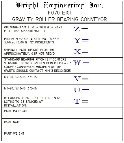 Bearings form